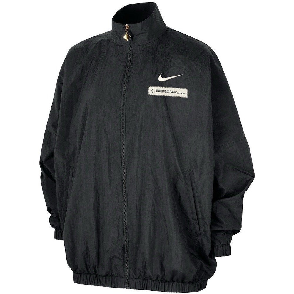 Unisex WNBA Nike Black Essential‎ Oversized Woven Full-Zip Jacket Size Large NEW